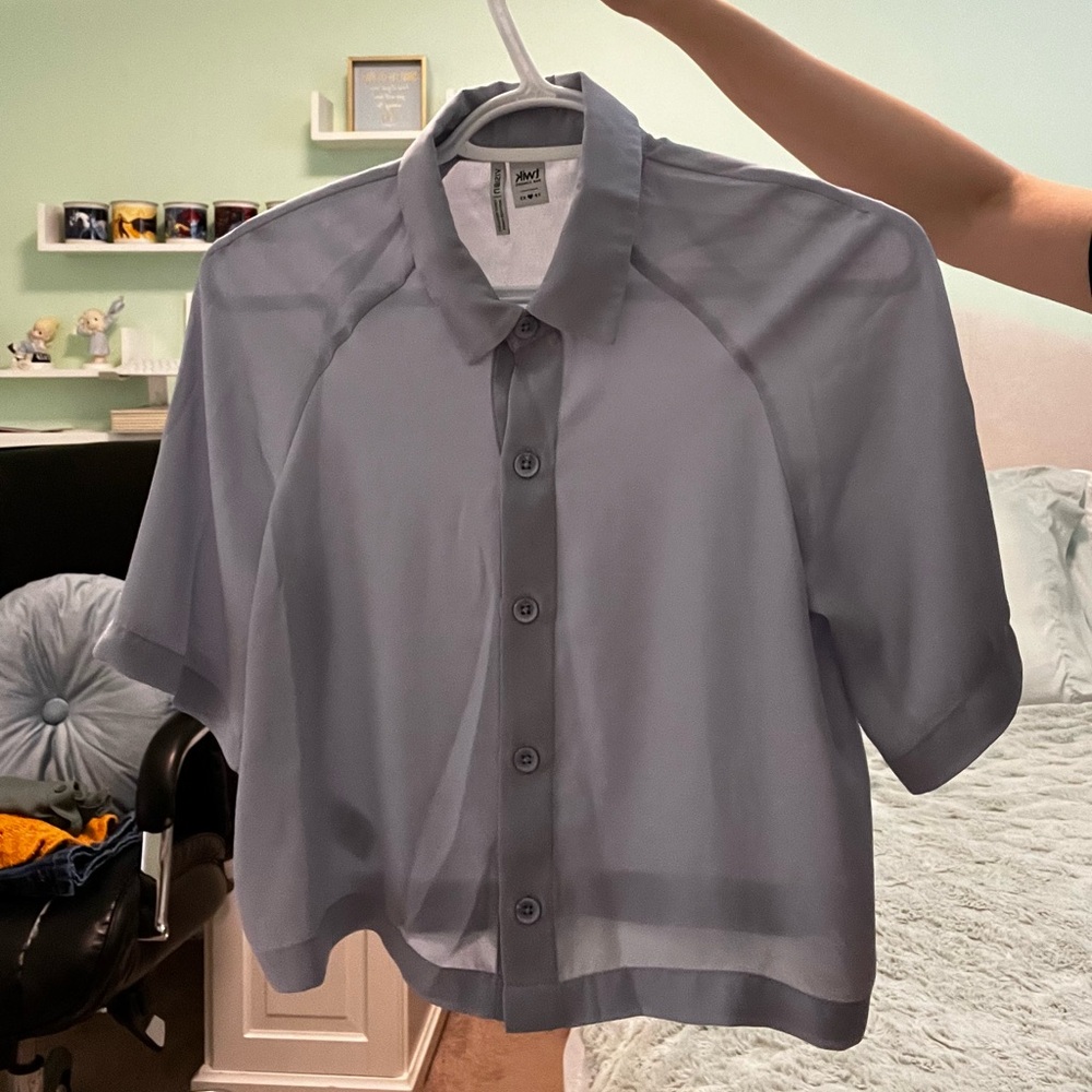 Twik Light Purple Button-Up Shirt